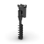 Rädlinger REB06 mit MS03 oder MS08 | Erdbohrgerät für Minibagger 4,5 – 8,0 to.