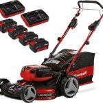 Einhell GE-CM 36/47 S HW Li (4 x Akkus + 2 Ladegeräte )