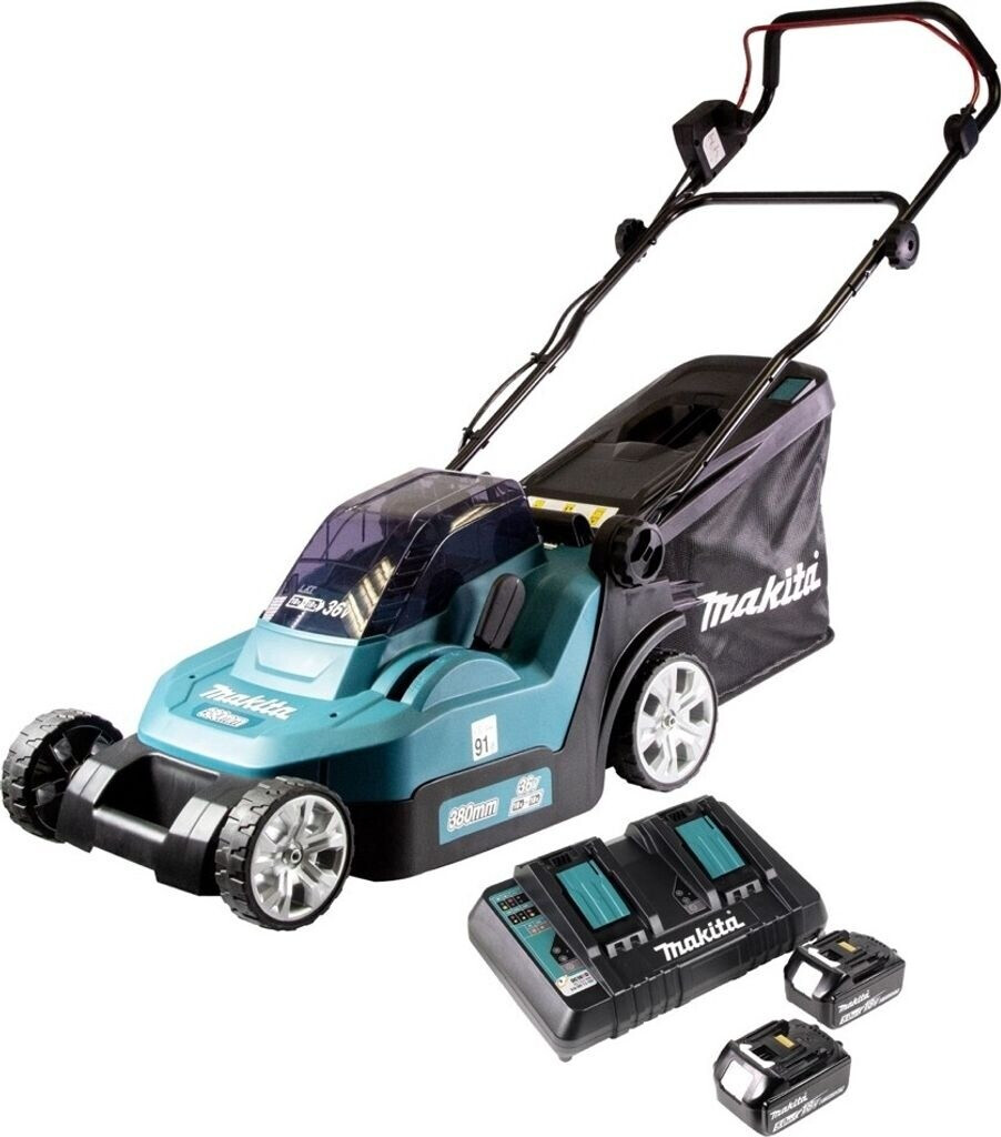 makita-dlm432-pt2-2-x-akku-5-0-ah-und-ladegeraet.jpg Makita DLM432 PT2 (2 x Akku 5,0 Ah und Ladegerät) – Bild 1